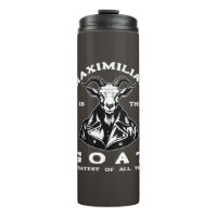 The GOAT (Greatest Of All Time) With Your Name