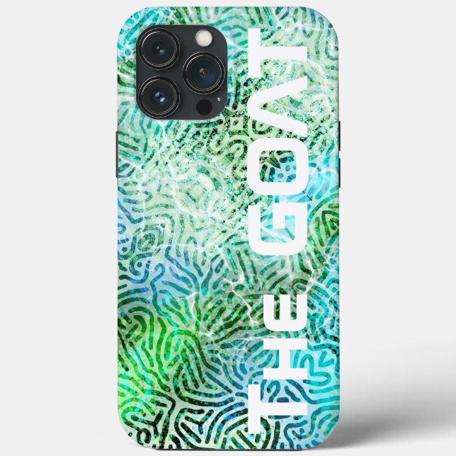 The GOAT green teen  Case-Mate iPhone Case (Back)