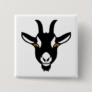 The Goat Network - Goat Pin - Square