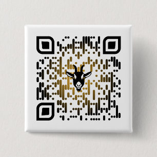 The Goat Network - QR Code - Pin