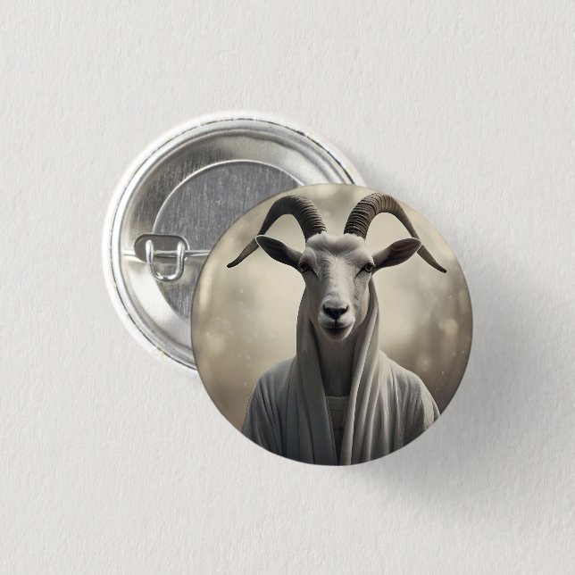 The Goat Shepard, Button (Front & Back)