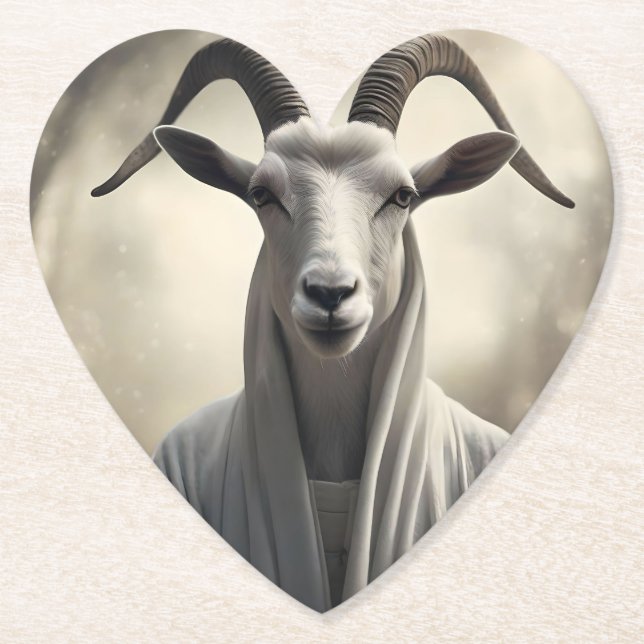 The Goat Shepard, Paper Coaster (Front)