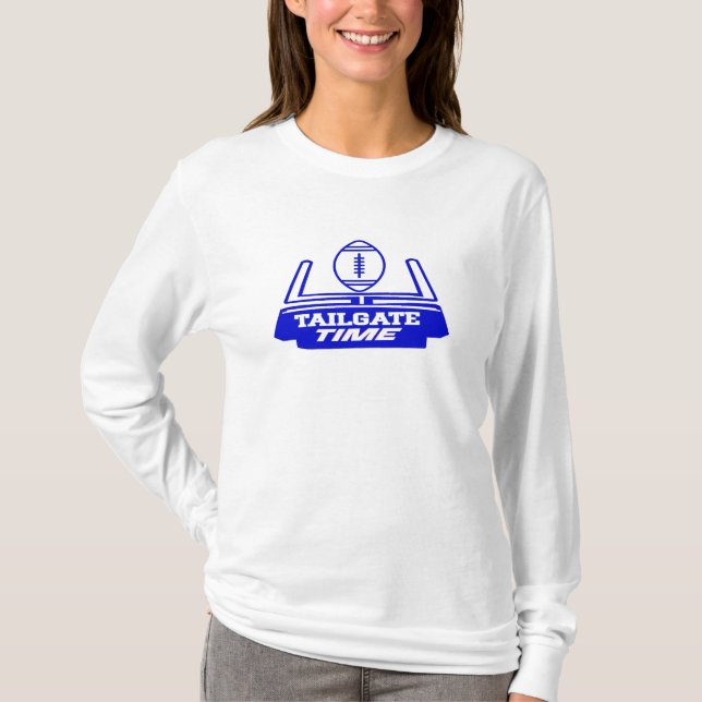 The GOAT Tailgating Gear Women’s Long-Sleeve Tee (Front)