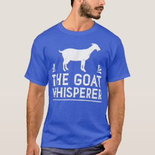 The Goat Whisperer Farming Farmer  T-Shirt