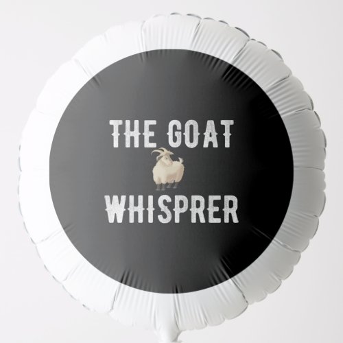 The Goat Whisperer Vintage Balloon