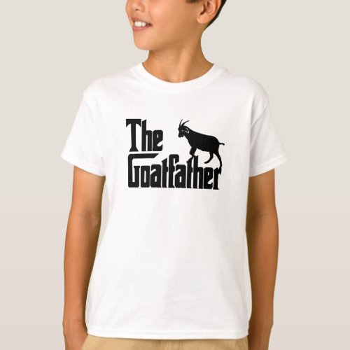 The Goatfather _ Funny Goat Father Nature Lover T_Shirt