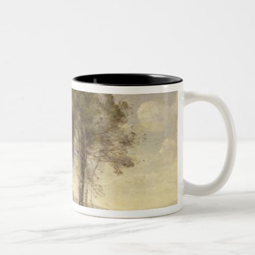The Goatherds of Castel Gandolfo 1866 Two_Tone Coffee Mug