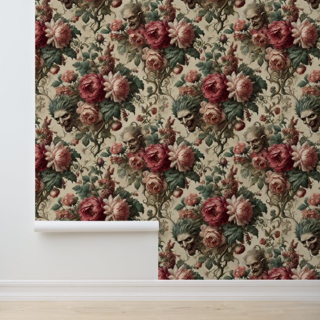 The Goblin Couriers – Gothic Victorian Wallpaper (Application)