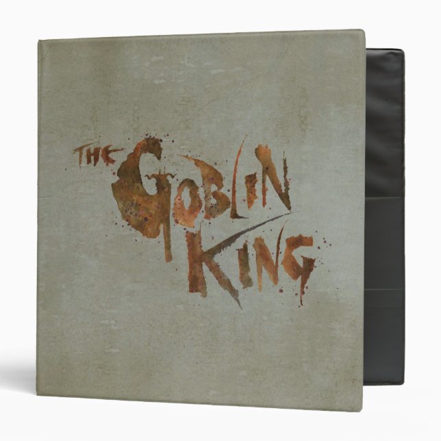 The Goblin King 3 Ring Binder (Front/Inside)