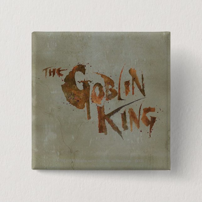 The Goblin King Button (Front)