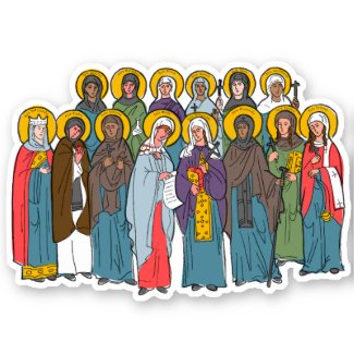 The God-Beloved Deaconesses Sticker