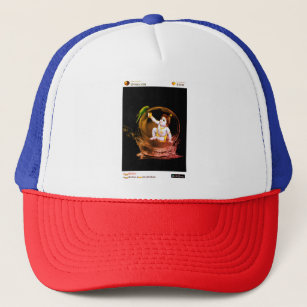 The god is gret trucker hat