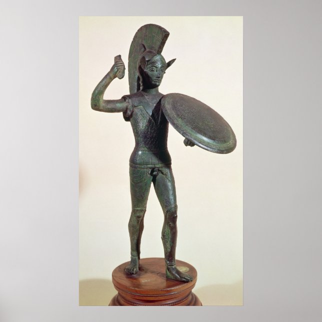 The God Mars or a Warrior Poster (Front)