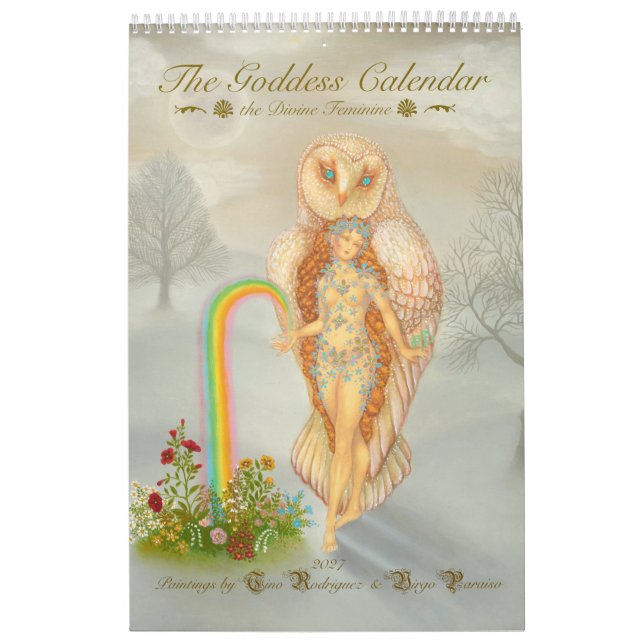 The Goddess Calendar 2027 divine feminine (Cover)