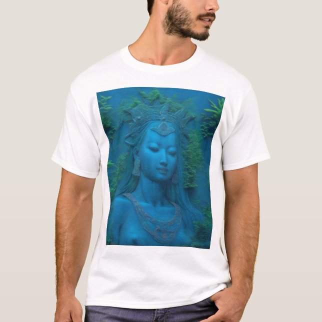 The goddess Ishtar in the lake of eternal life T-Shirt (Front)