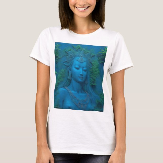 The goddess Ishtar in the lake of eternal life T-Shirt (Front)