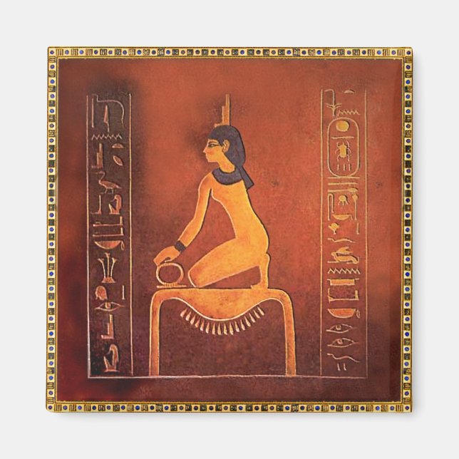 The Goddess Isis Magnet (Front)