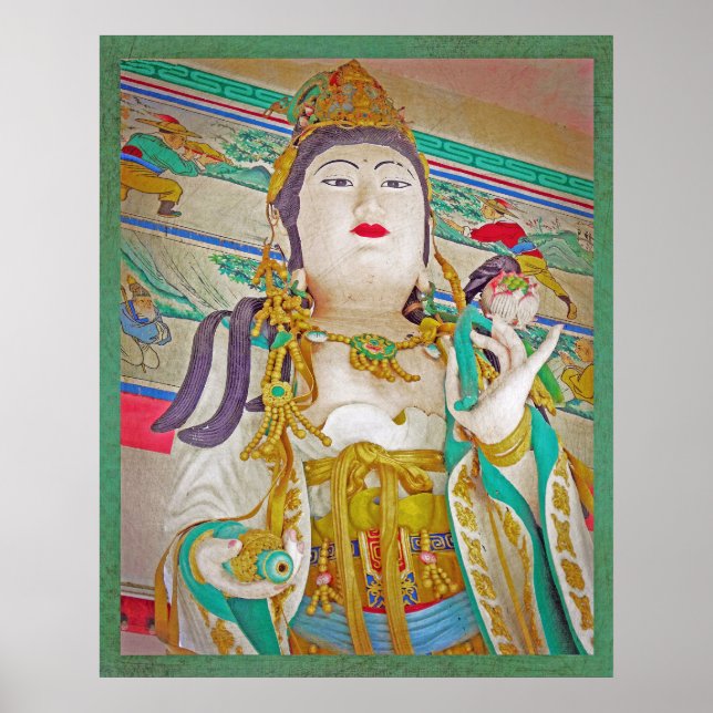 The Goddess Quan Yin in her Temple  Poster (Front)