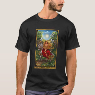 The Goddess Rhiannon The Sun Tarot Card Celtic Pag T-Shirt