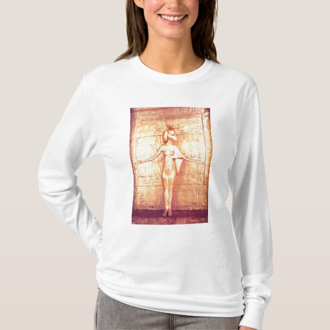 The goddess Selket on the canopic shrine T-Shirt (Front)