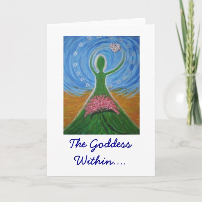 The Goddess Within Card (Front)