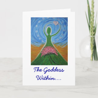 The Goddess Within Card