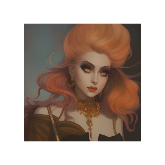 The Goddess Wood Wall Art (Front)