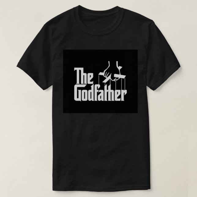 The Godfather Logo Throw Blanket T-Shirt (Design Front)