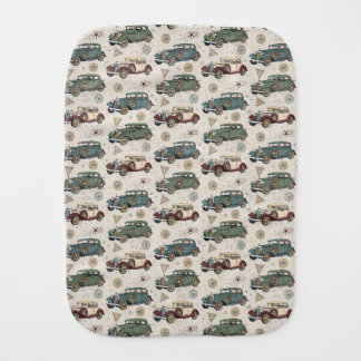 The Godfather Vintage Muscle Cars Baby Burp Cloth