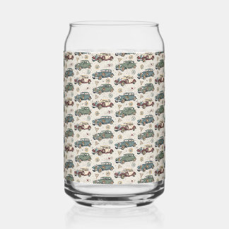 The Godfather Vintage Muscle Cars Can Glass