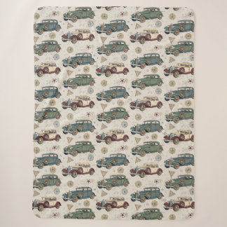The Godfather Vintage Muscle Cars Sherpa Blanket
