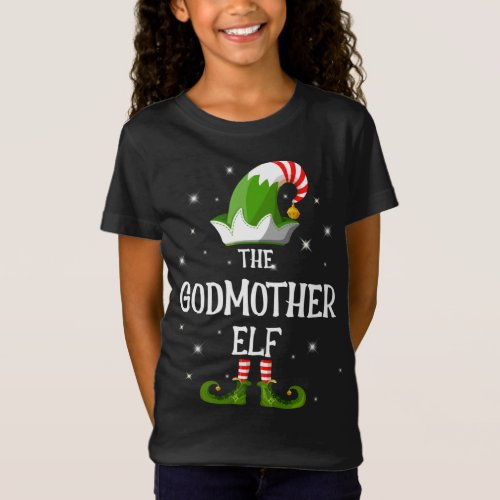 The Godmother Elf Family Matching Christmas T_Shirt