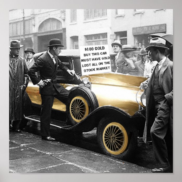 The Gold Depression Car Posters