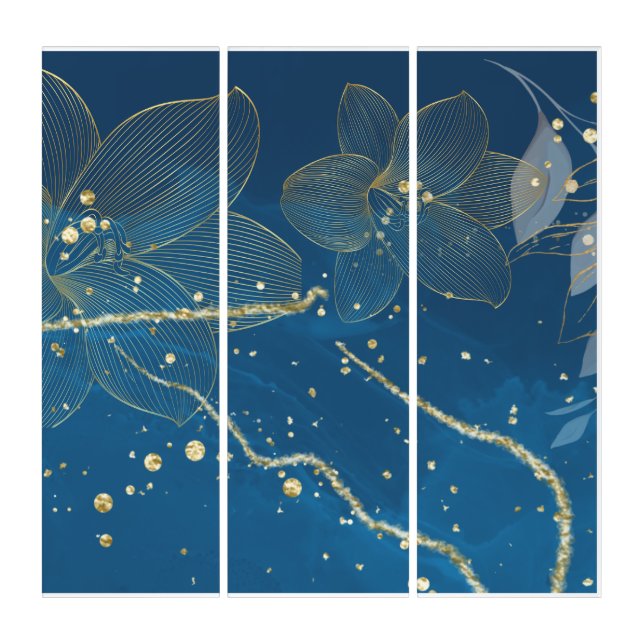 The Gold Flower Triptych (Front)