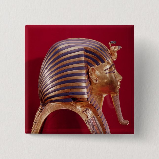 The gold mask, from the Treasure of Button (Front)