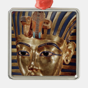 The gold mask, from the Treasure of Metal Ornament