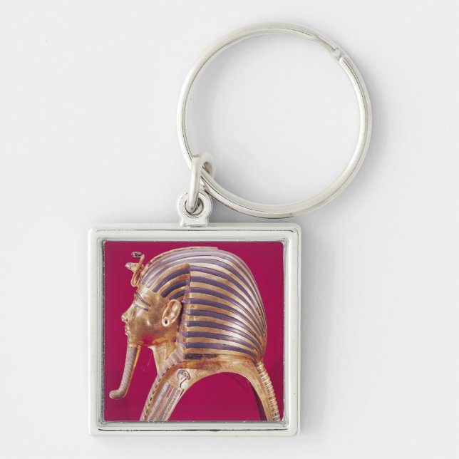 The gold mask keychain (Front)