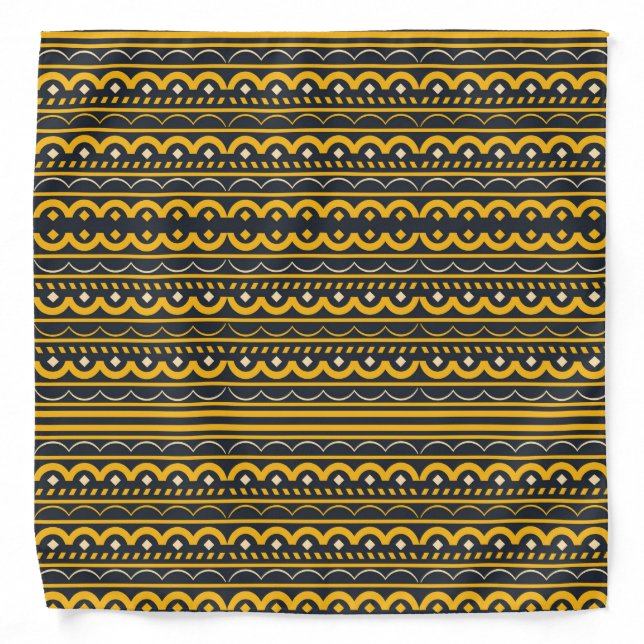 The Gold Mine Print Adult Bandana (Front)
