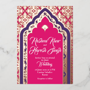 The Gold Portal Foil Invitation