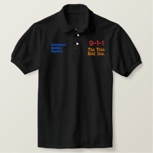 911 Dispatcher Polo Shirts | Zazzle