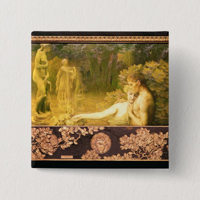 The Golden Age, 1897-98 Button (Front)