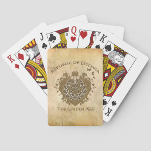 The Golden Age Estonia Playing Cards! Poker Cards