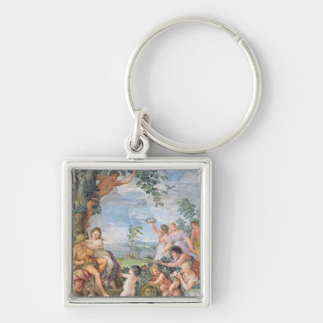 The Golden Age (fresco) Keychain (Front)