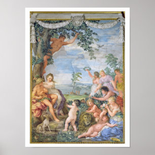 The Golden Age (fresco) Poster