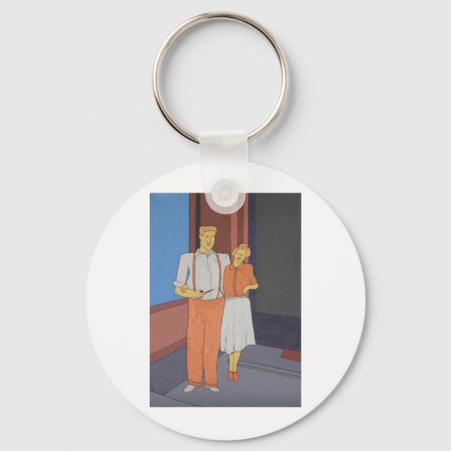 The Golden Age Of Bliss Keychain (Front)