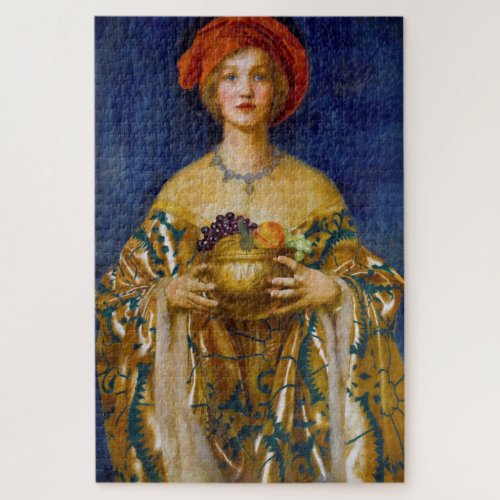 THE GOLDEN BOWL _ FRANK COWPER JIGSAW PUZZLE