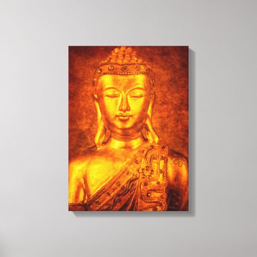 The Golden Buddha Canvas Print