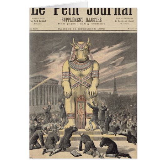 The Golden Calf Cards (Front)