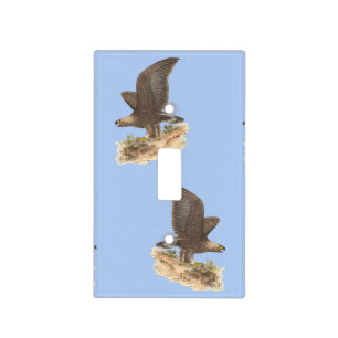 The Golden Eagle	(Aquila chrysaetos) NY Bird Image Light Switch Cover