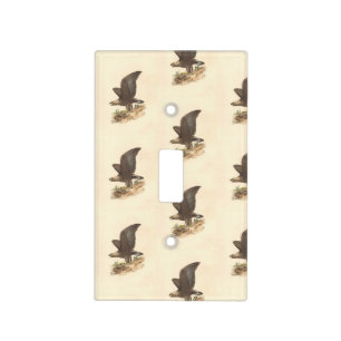 The Golden Eagle	(Aquila chrysaetos) NY Bird Image Light Switch Cover